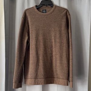 Men's Classic Brown Crewneck Shirt